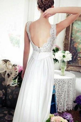 Classic A Line Side Slit Lace Sweetheart Floor Length Outdoor Wedding Dresses 2024