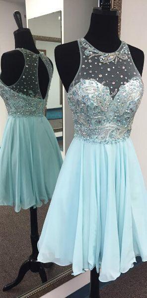 Sexy Beading Homecoming Dresses CD12368